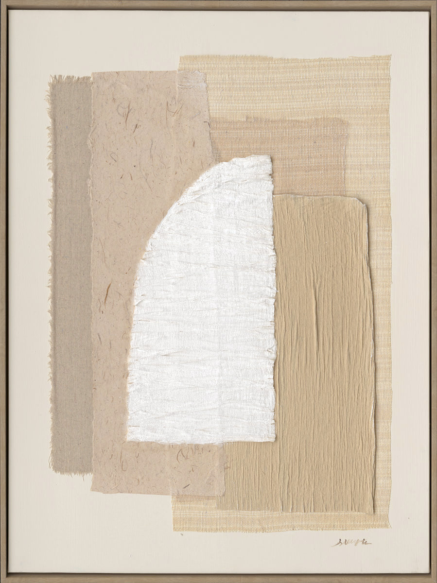 Shapes A Framed Canvas