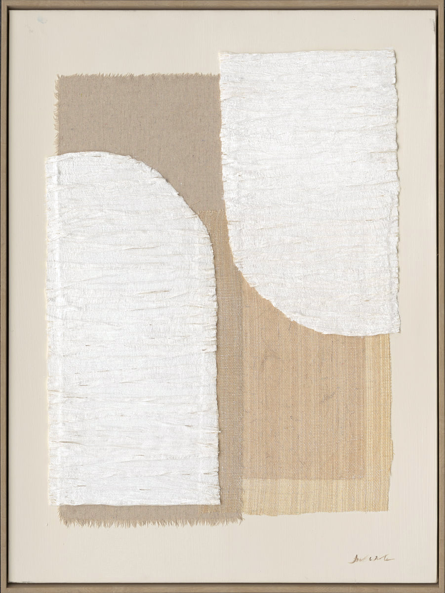 Shapes B Framed Canvas