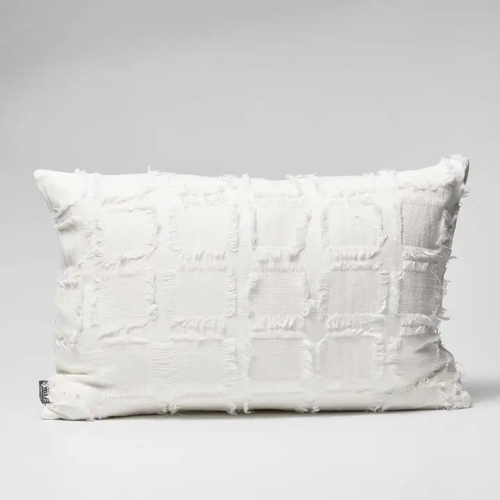 Bedu Cushion - White 40x60cm