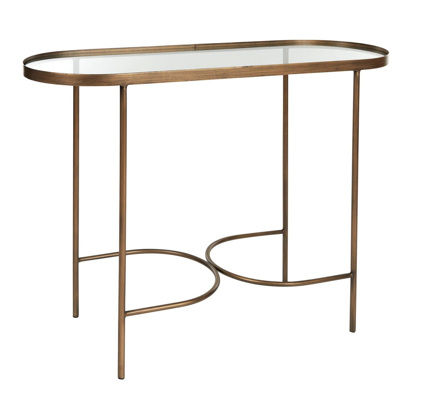 Kent Metal Console 100x35x76cm Gold#