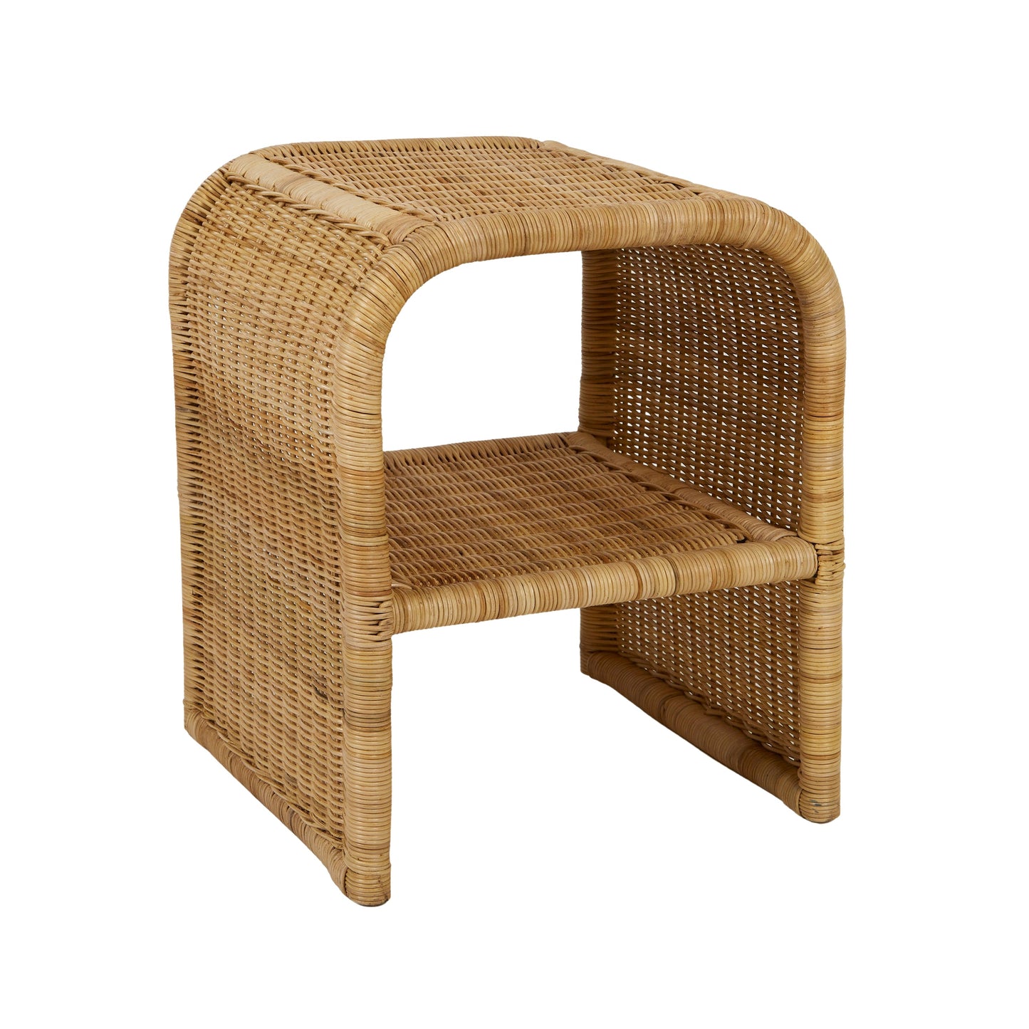 Tiaga Rattan Bedside Table 40x50cm Nat#