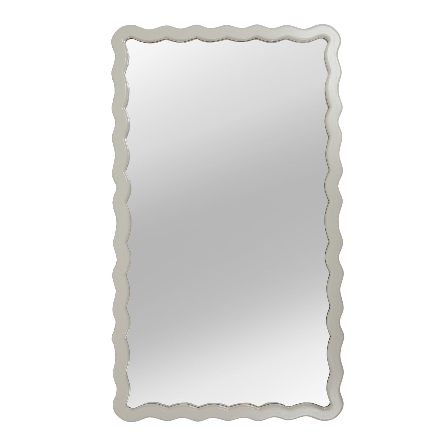 Avery Wood Mirror 70x120cm Taupe