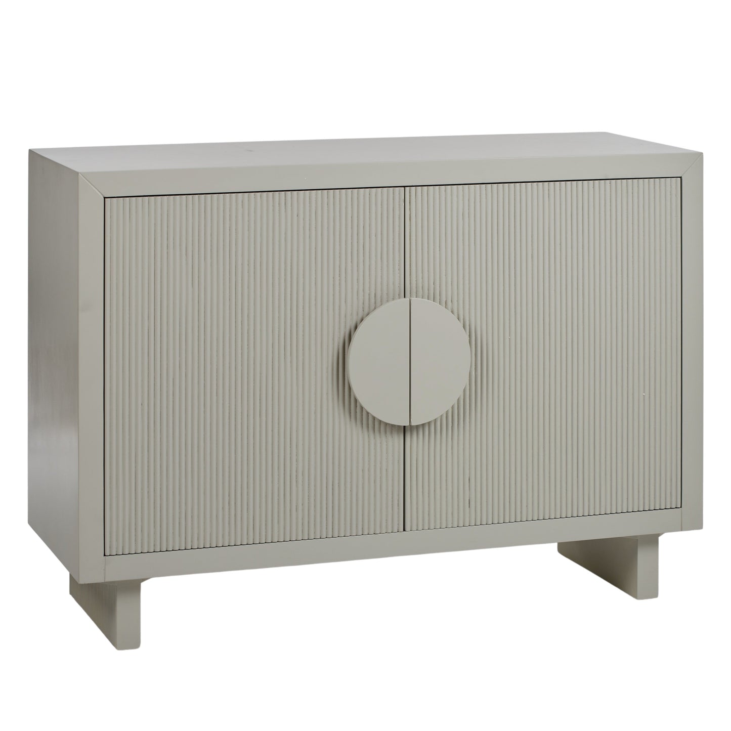 Maine Wood Cabinet 107x40x76cm Taupe#