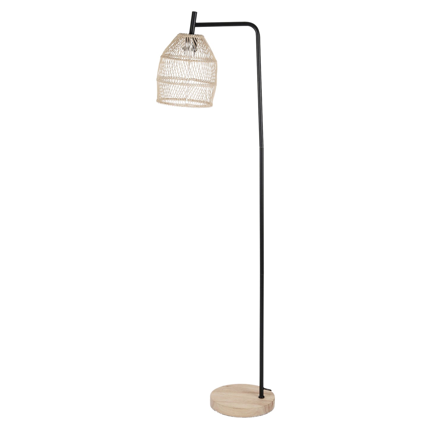 Adalie Rattan Floor Lamp