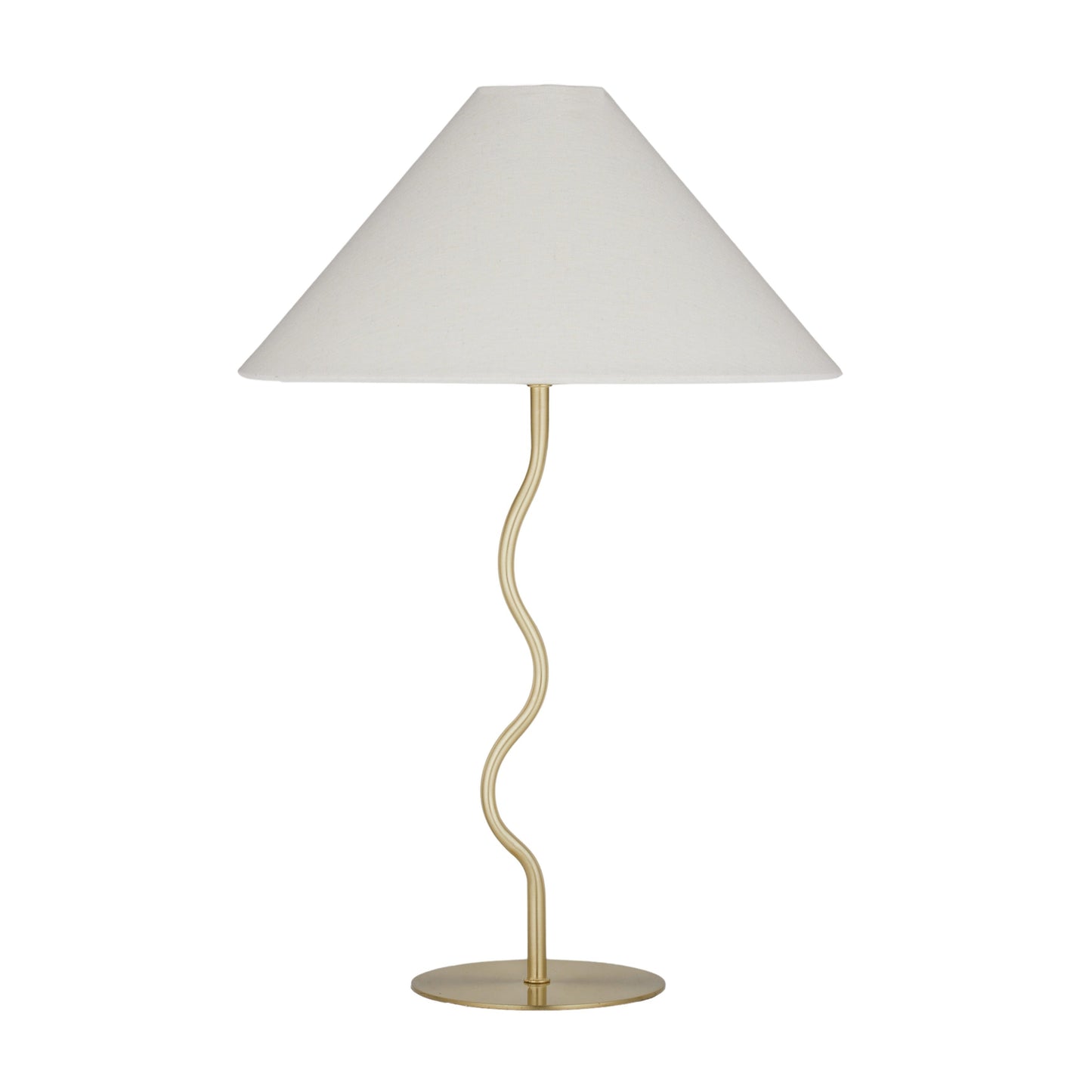 Becker Metal Table Lamp 35x52cm Gld/Nat