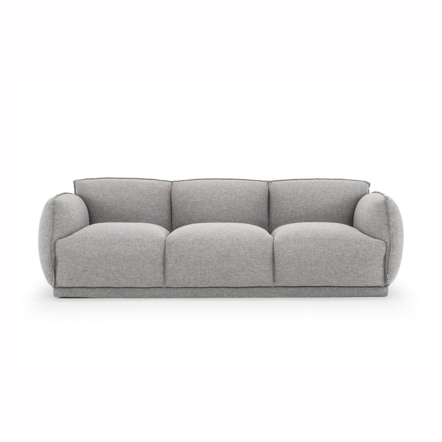 3 Seater Fabric Sofa | Graphite Grey