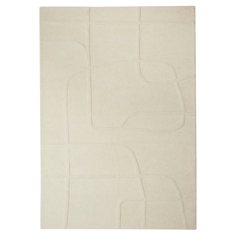 Muse Pablo Woollen Floor Rug Natural