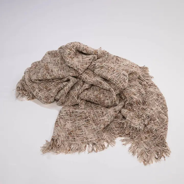 Ritchi Throw | Soft Clay/Midnight / 200x150cm