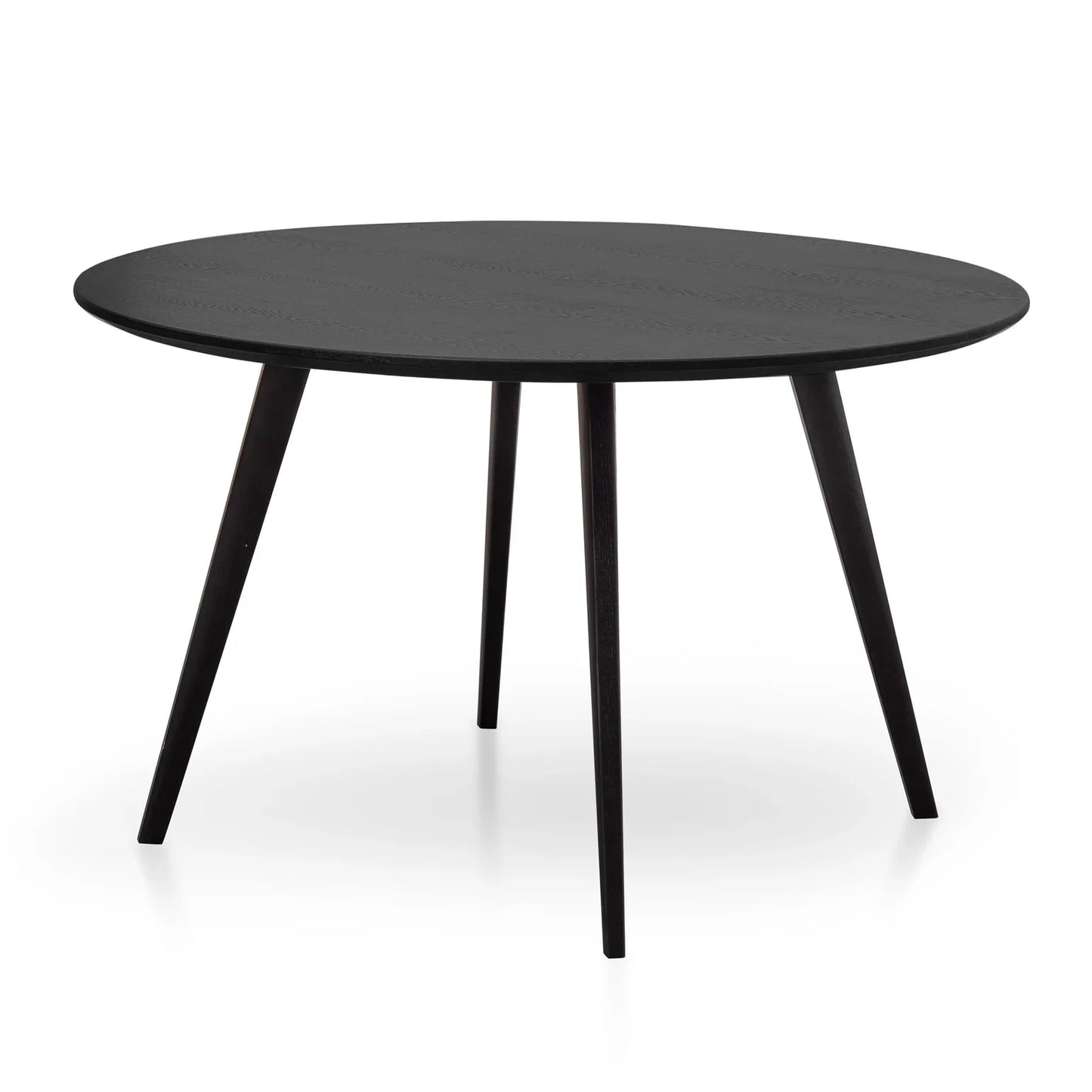 1.2m Veneer Wooden Dining Table | Full Black