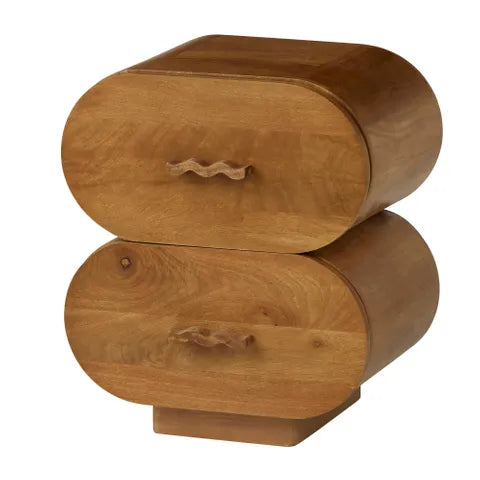 Santo Wood Bedside Walnut