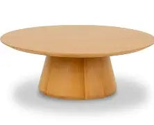 Graze Mushroom Coffee Table - Low Black