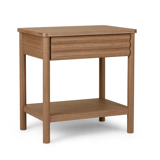 Zander Brown Bedside Table