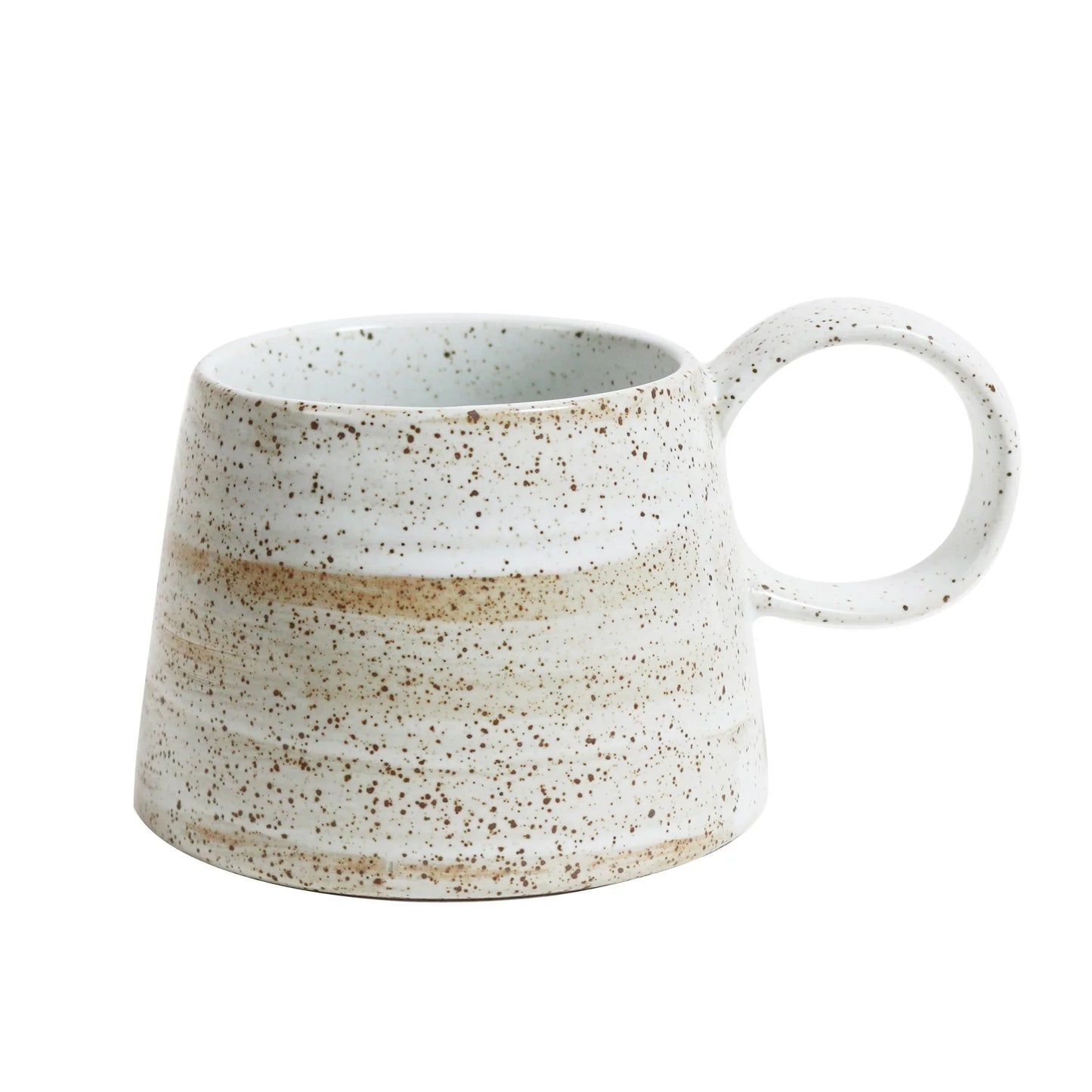 Large Handled Mug | Ceylon White