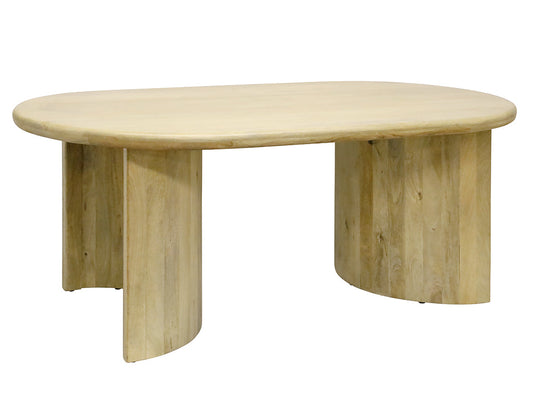 Curves Wooden Dining Table