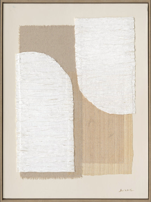 Shapes B Framed Canvas