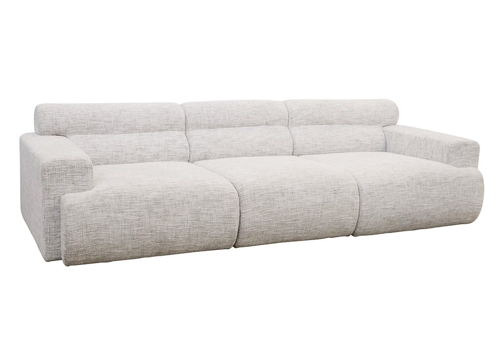 Charlie Sofa Textured Oatmeal 3PC