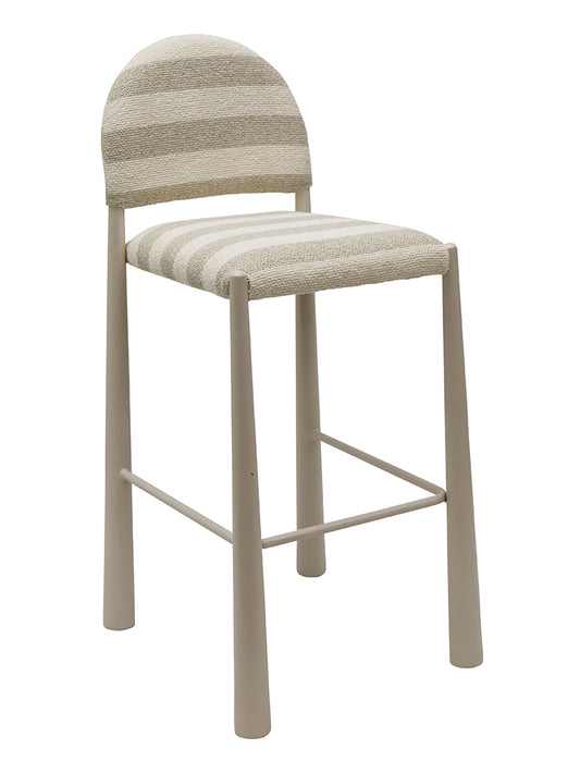 Bonita Striped Bar Stool