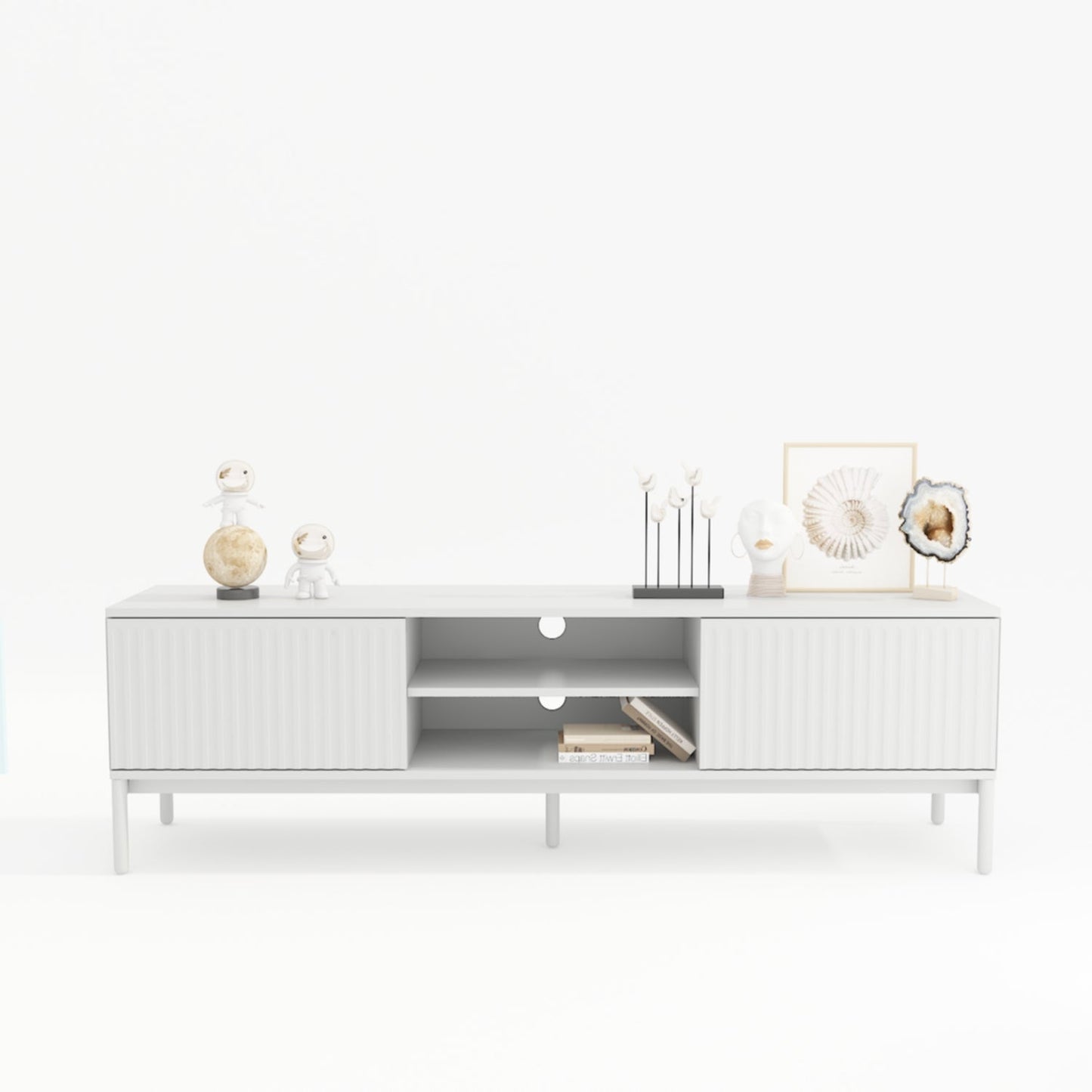 Elisa Fluted Entertainment Unit