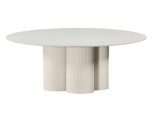 Sara Ribbed Coffee Table