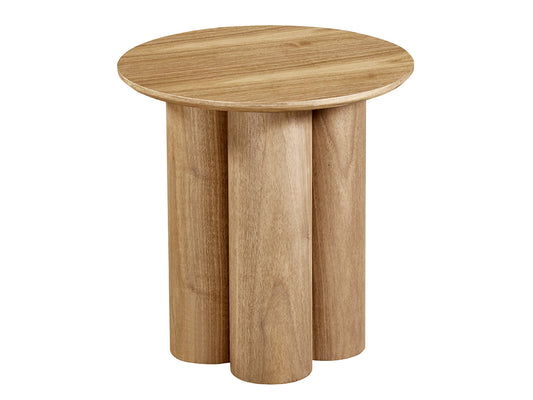 Carrie Pillar Base Side Table