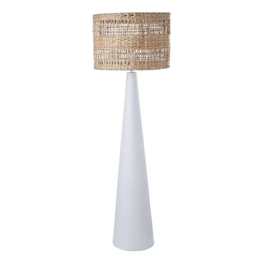 Woven Seagrass Floor Lamp