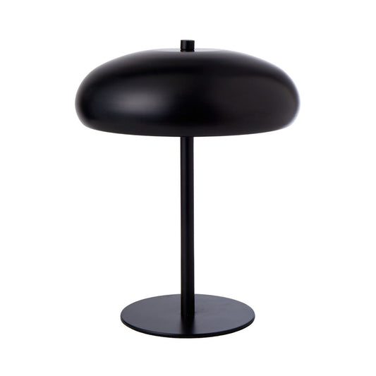 Dome Metal Table Lamp 25x15x30cm Bla