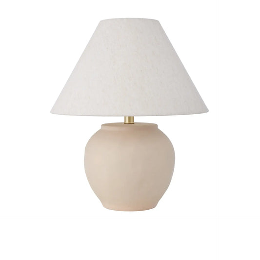 Stone Effect Table Lamp