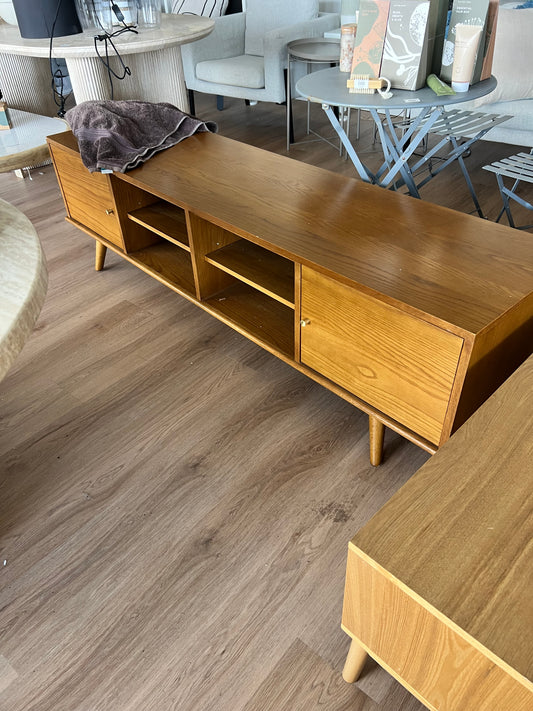 Walnut Entertainment Unit | Freedom