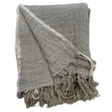 Audrey Linen Bed Throw - 130 x 220cm