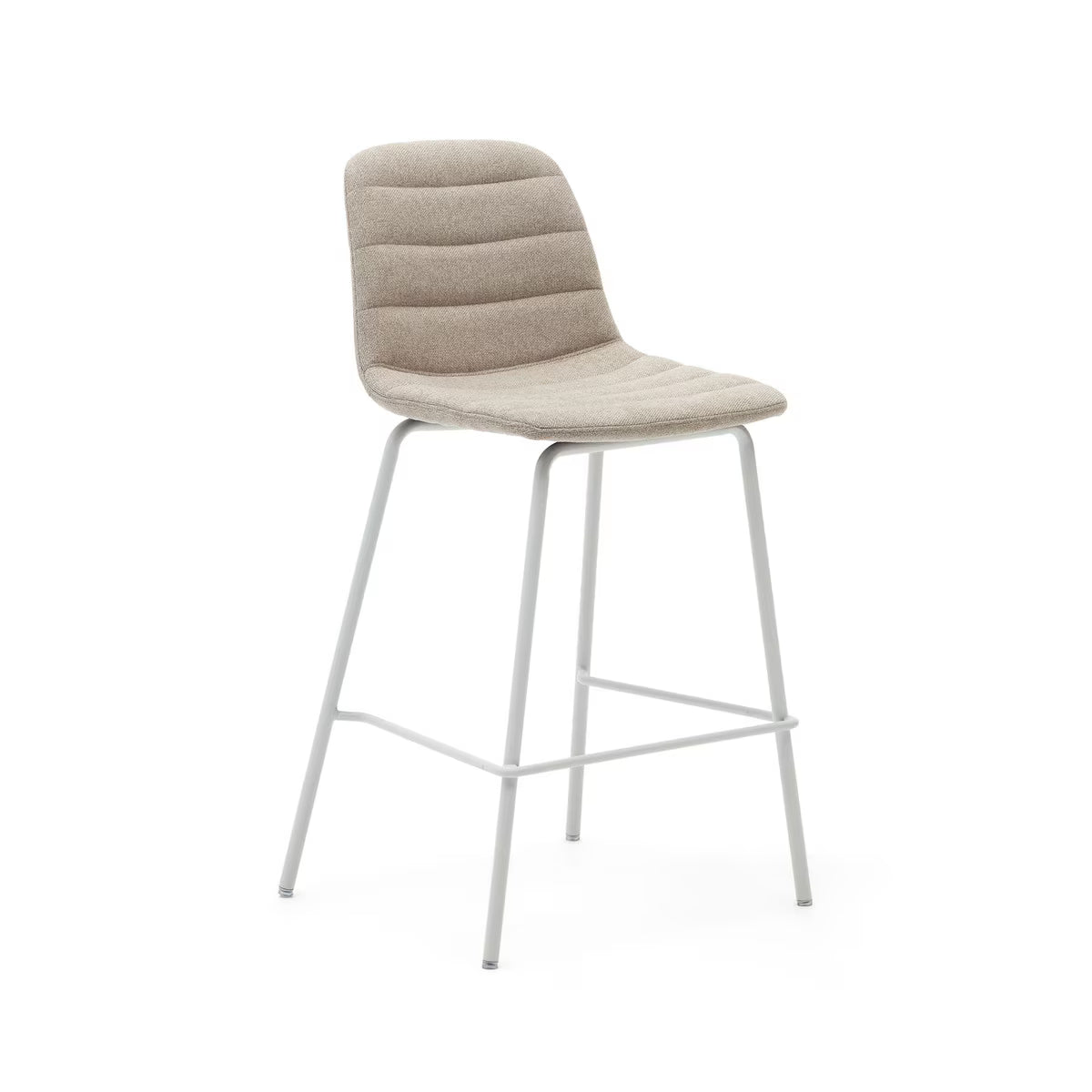 Zunilda Stool Beige & White