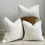 Basic Natural Linen Cushion - 50 x 50cm
