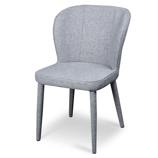 Dining Chair - Pebble Grey Fabric