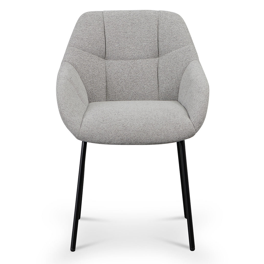 Fabric Dining Chair - Spec Grey