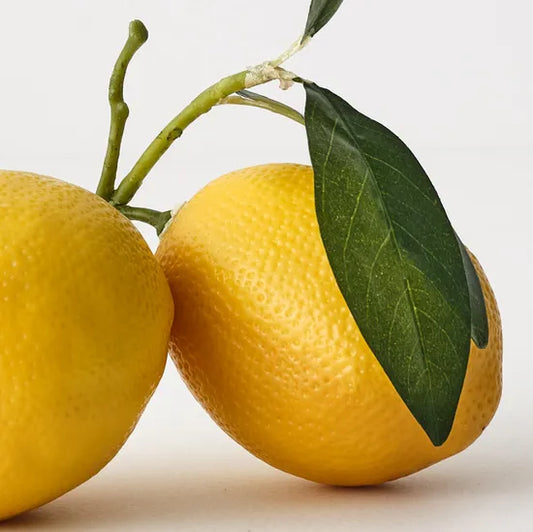 Fruit Lemon Cluster w/leaf