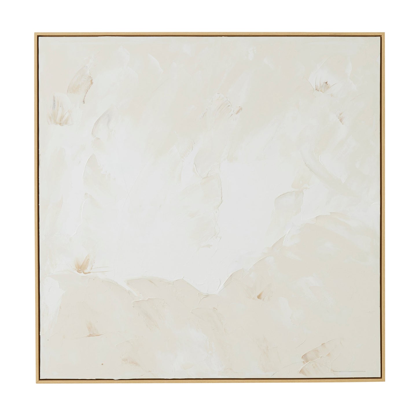 Whyt Nat Frame Oil Painting 100x100cm