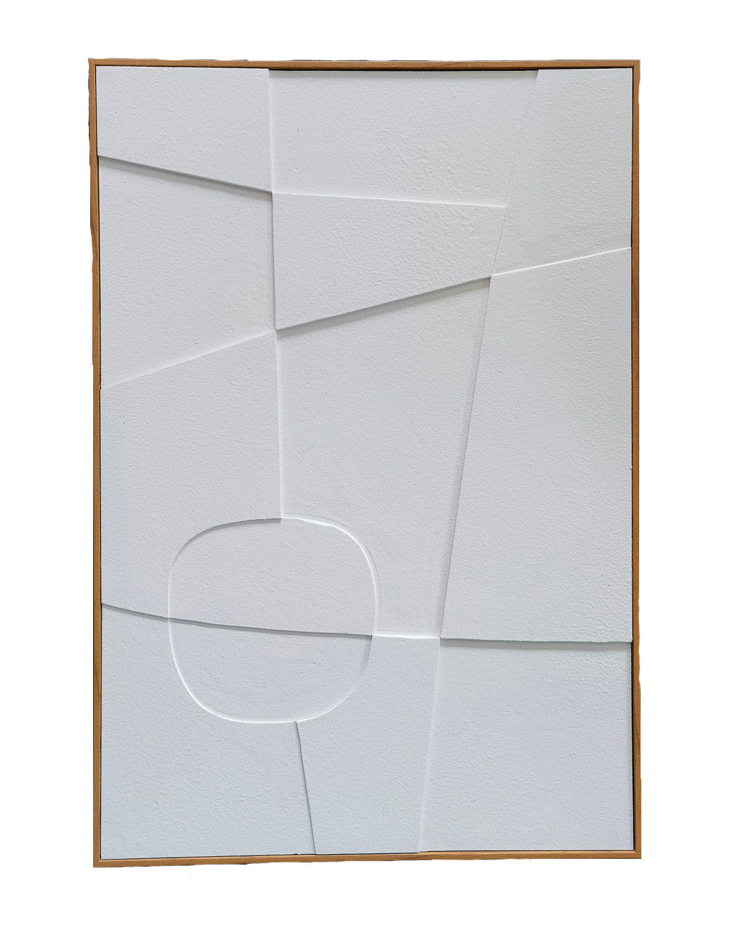 Junta Wall Art 65x95cm White/Nat#