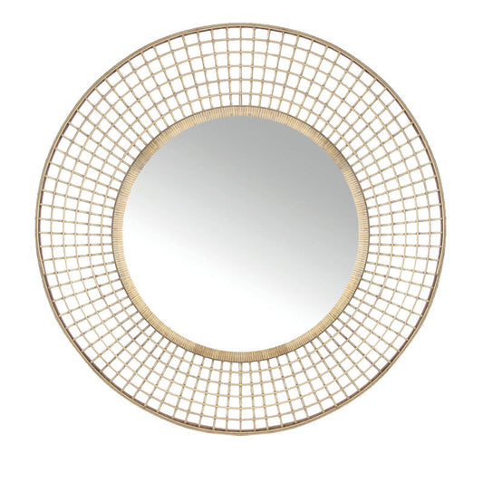 Brigg Bamboo Round Mirror 100cm Natural#