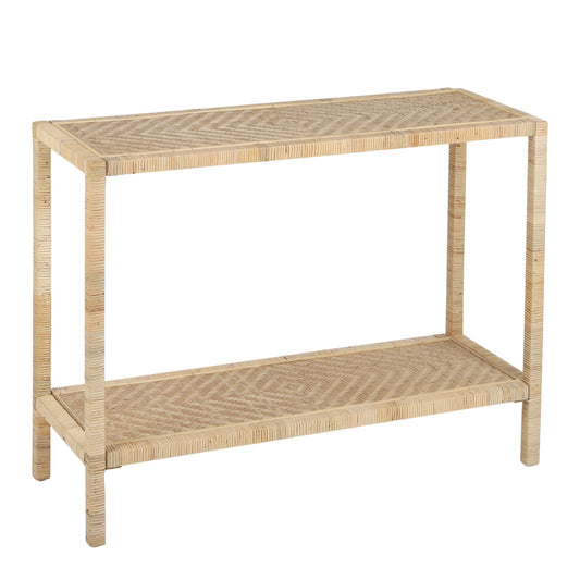 Ferne Rattan Console 100x36x76cm Nat#