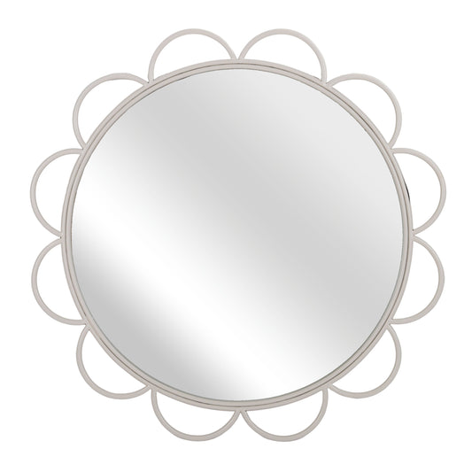 Axis Metal Wall Mirror 60cm Taupe#