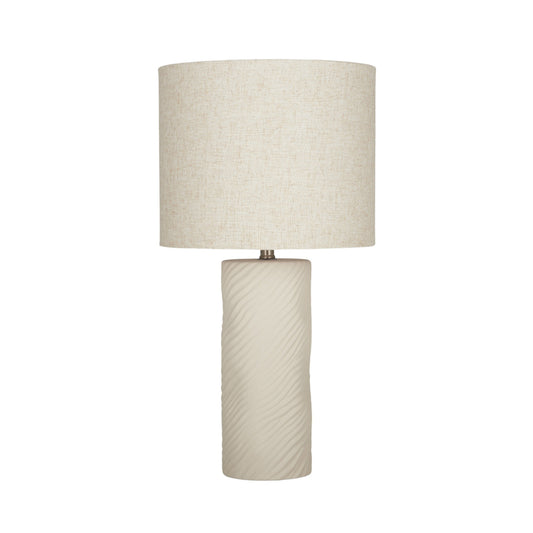 Tide Ceramic Lamp 33x61.5cm Nat/Natural