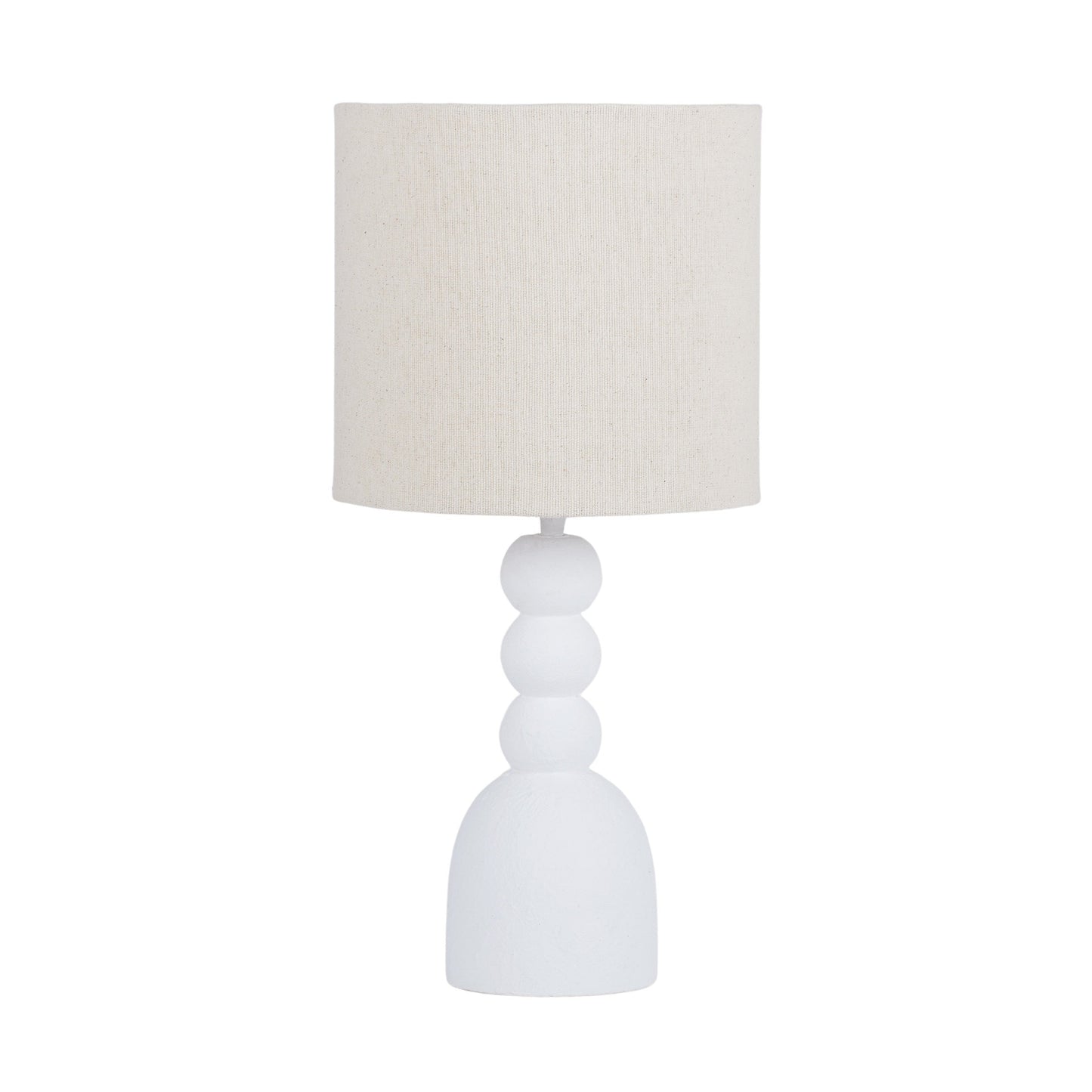 Greyson Wood Table Lamp 25x53cm Wh/Nt#