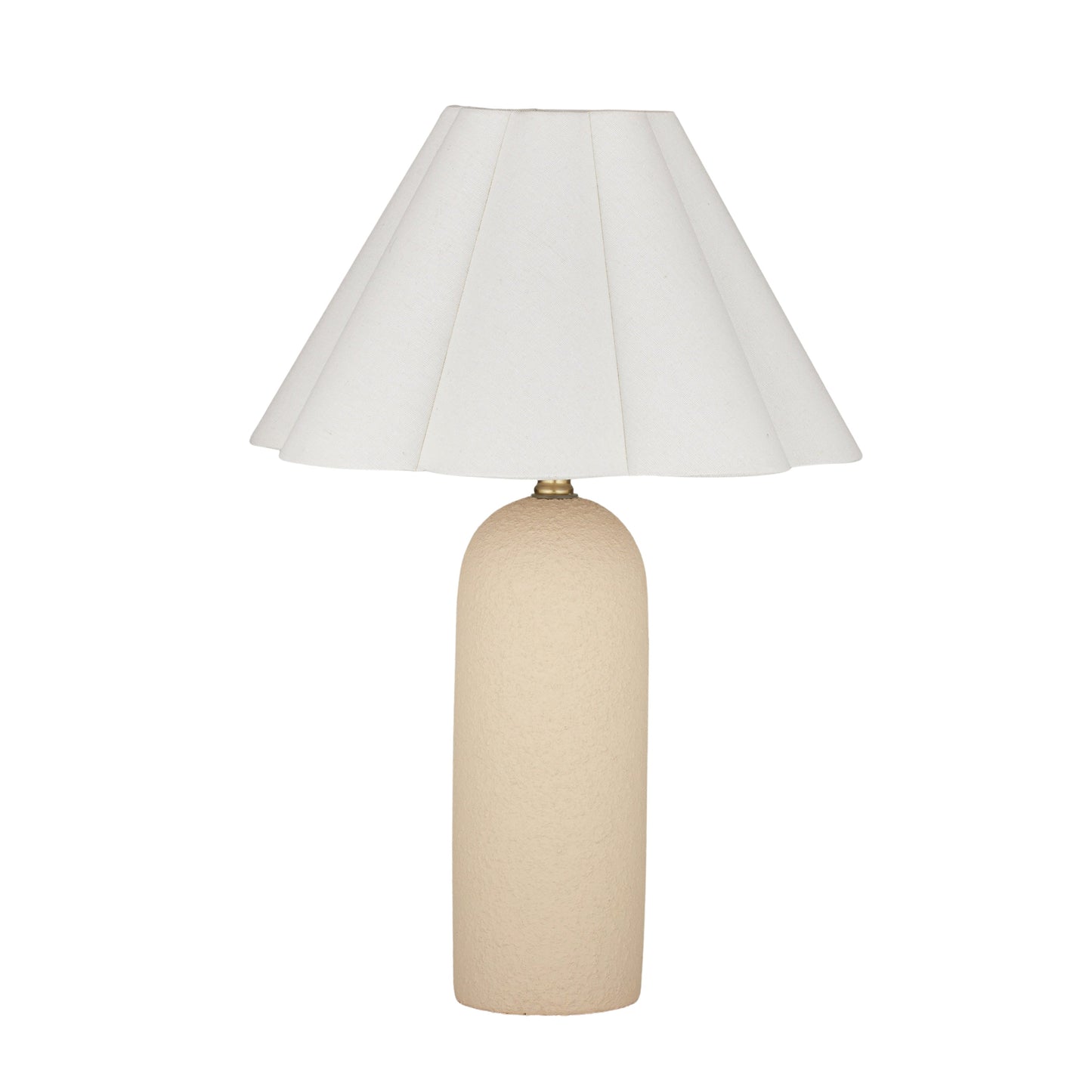 Florence Ceramic Lamp 40x61cm Nat/Ivory