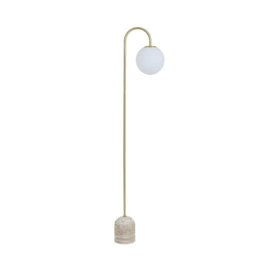 Firenze Travertine Floor Lamp 32x148cm