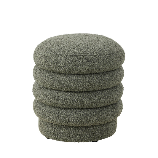 Tiana Boucle Ottoman 43x47cm Sage