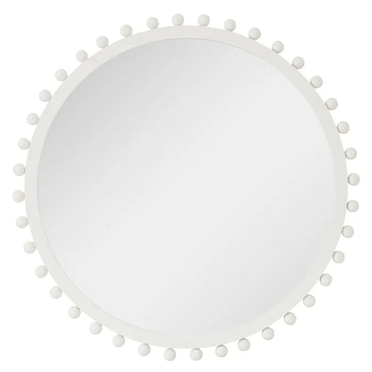 Harvey Wood Mirror 80cm White