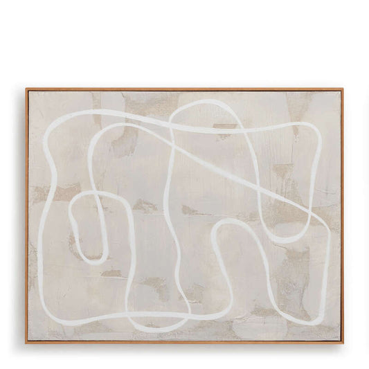 Follow The Lines Canvas