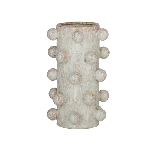 Pip Ceramic Vase 14x22.5cm Ivory