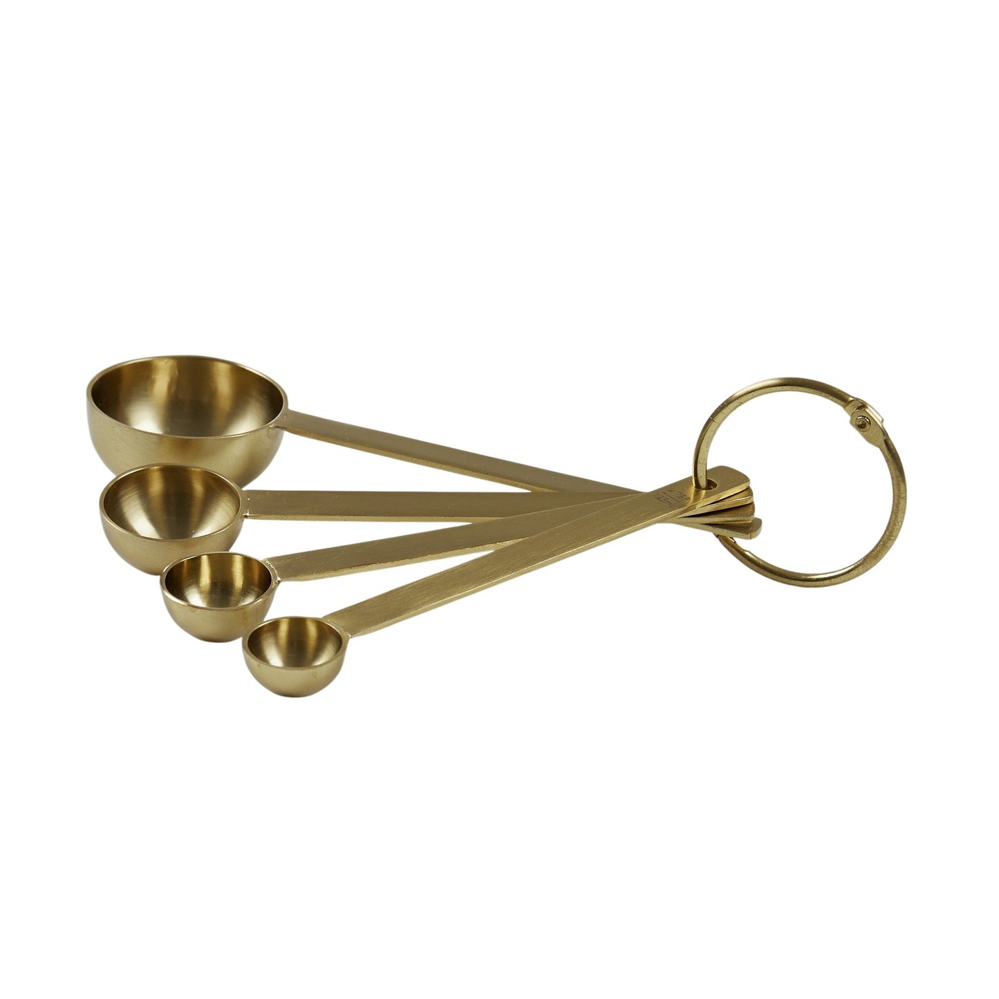 Laton S/Steel Measuring Spoons 4x14x2cm