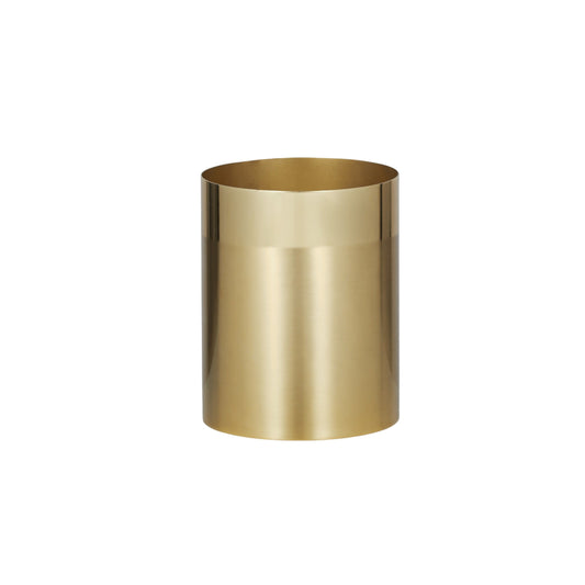 Laton S/Steel Utensil Holder 14x18cm Gld
