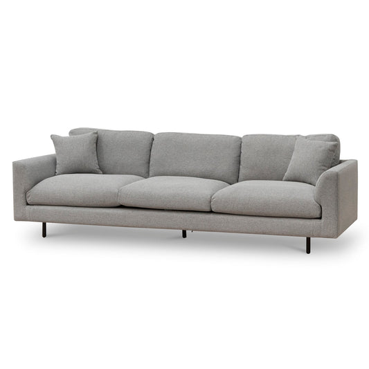 4 Seater Fabric Sofa | Grey